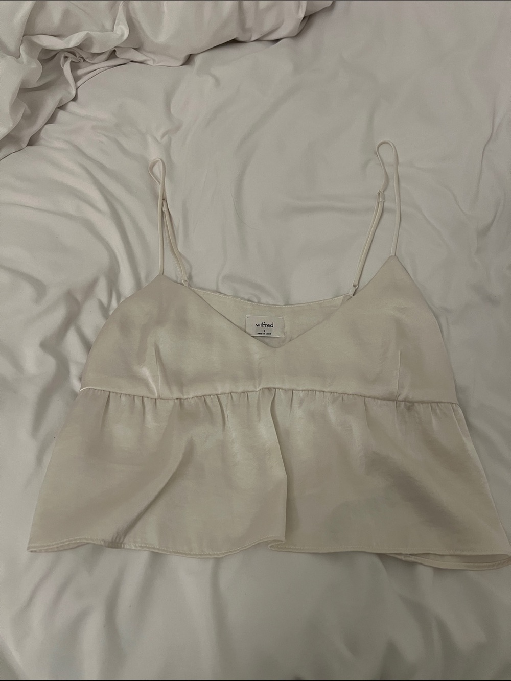 Wilfred Satin Cami - size Small